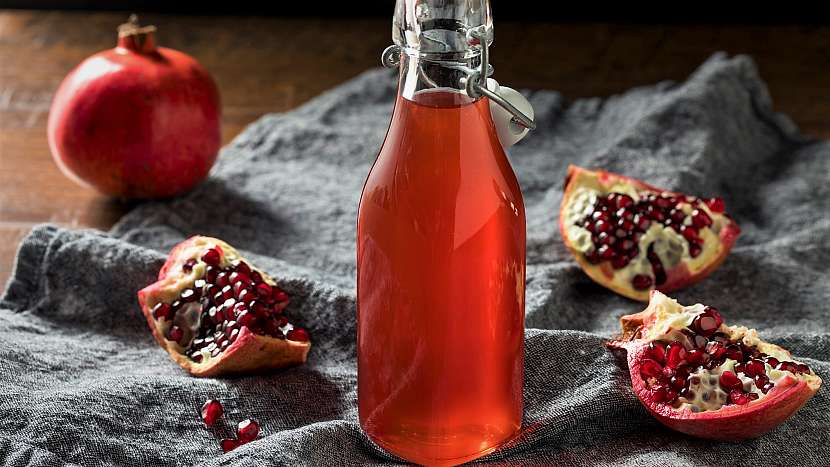 Granátové jablko: recept na domácí grenadinu