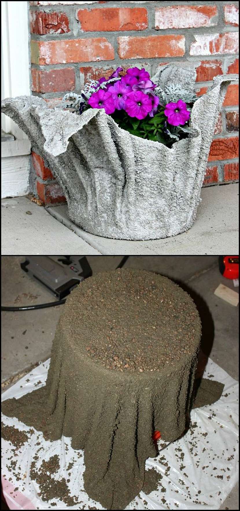 Jak využít beton v zahradě trochu netradičním způsobem: Vyrobte si dekorace z betonu 1