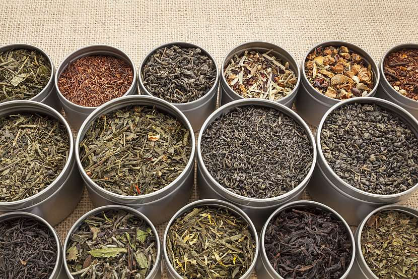 Sypané čaje obsahují množství prospěšných látek pro náš organismus