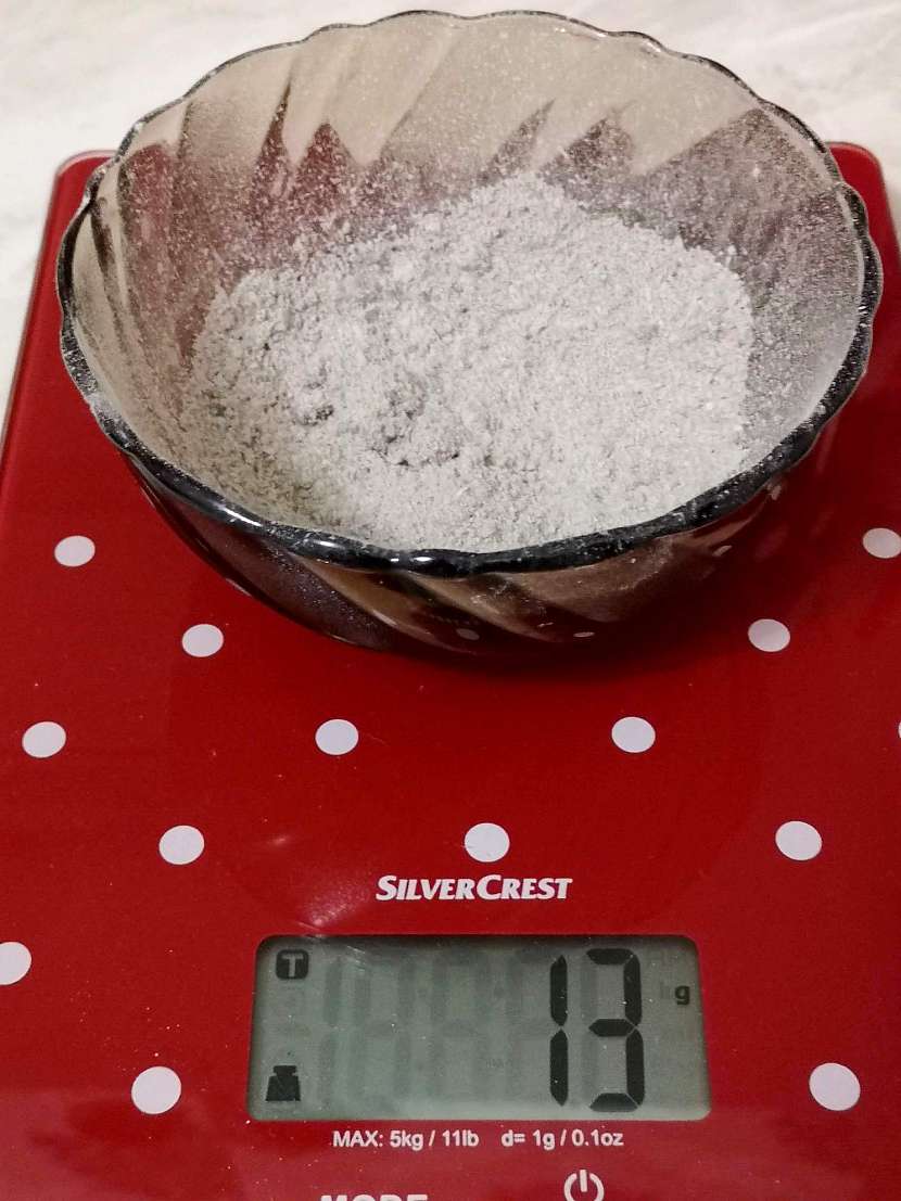 Celkem 13 gramů potenciálních alergenů