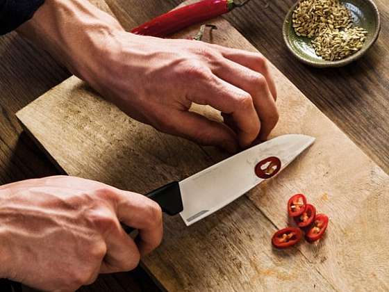 Kuchyňské nože jsou základem každého vaření (Zdroj: Fiskars)