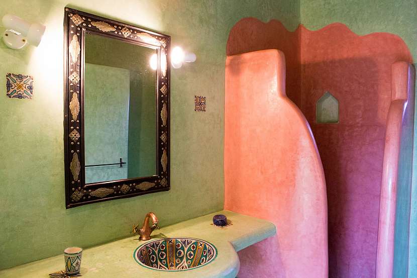 Klasická marocké koupelna