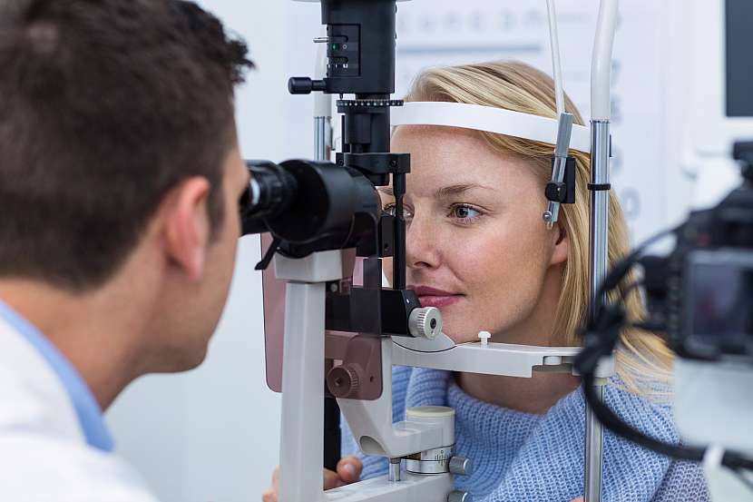 Návštěva očního lékaře