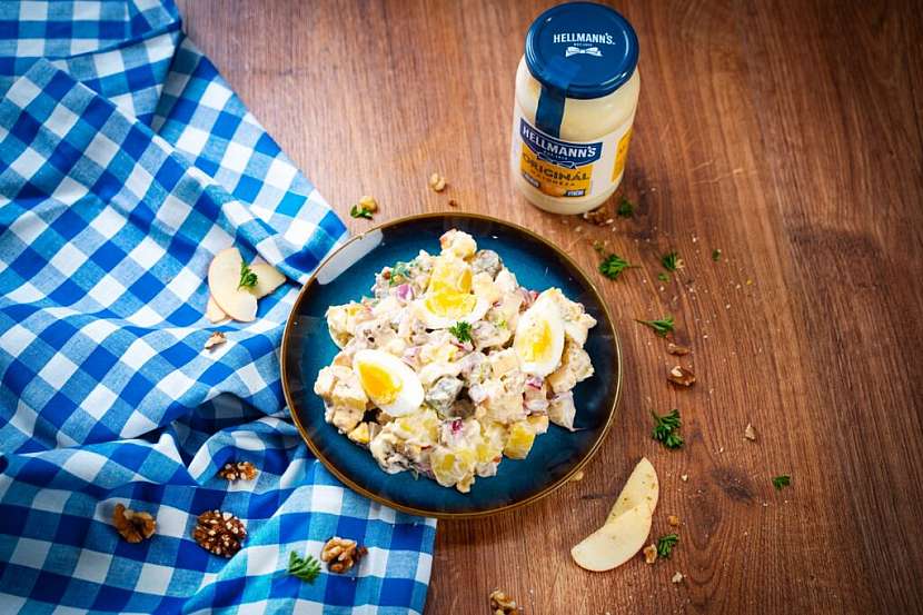 Použijete kvalitní, krémovou majonézu Hellmann’s