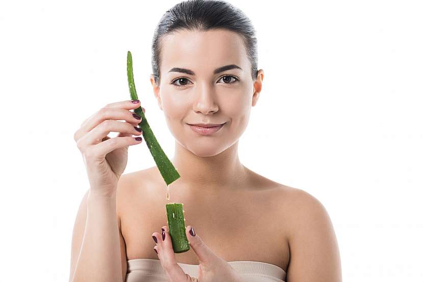 Aloe vera je velmi účinná v péči o pokožku