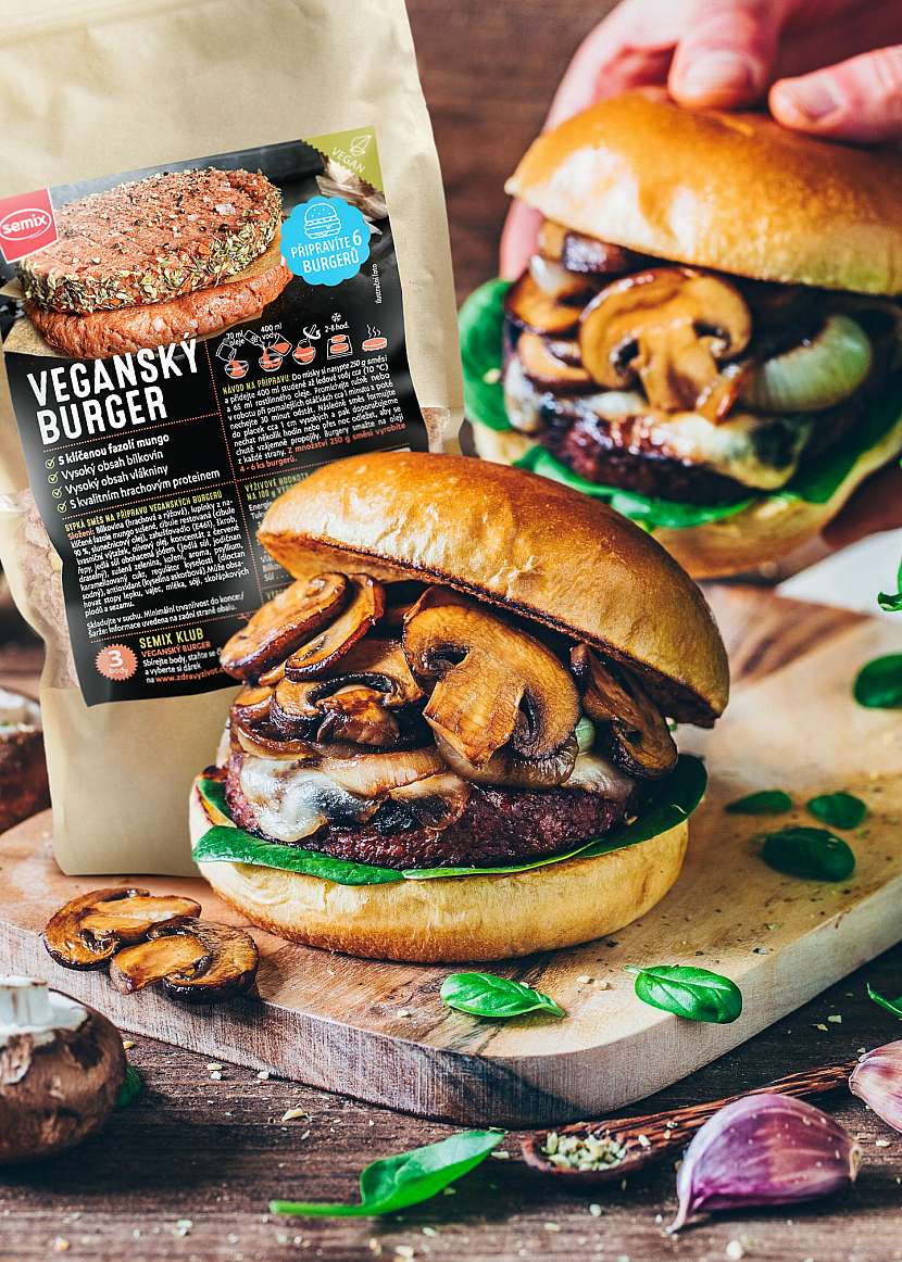Vegan burger Semix