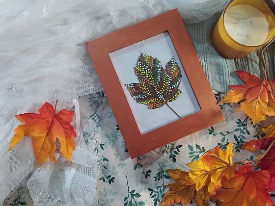 Podzimní dekorace do interiéru si můžete vyrobit sami (Zdroj: Adriana Dosedělová)
