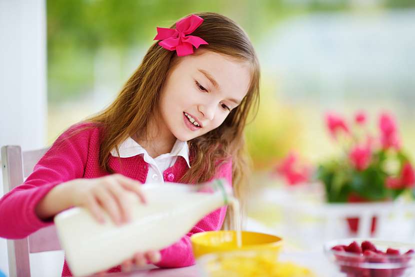 Základem domácího jogurtu je kvalitní plnotučné mléko