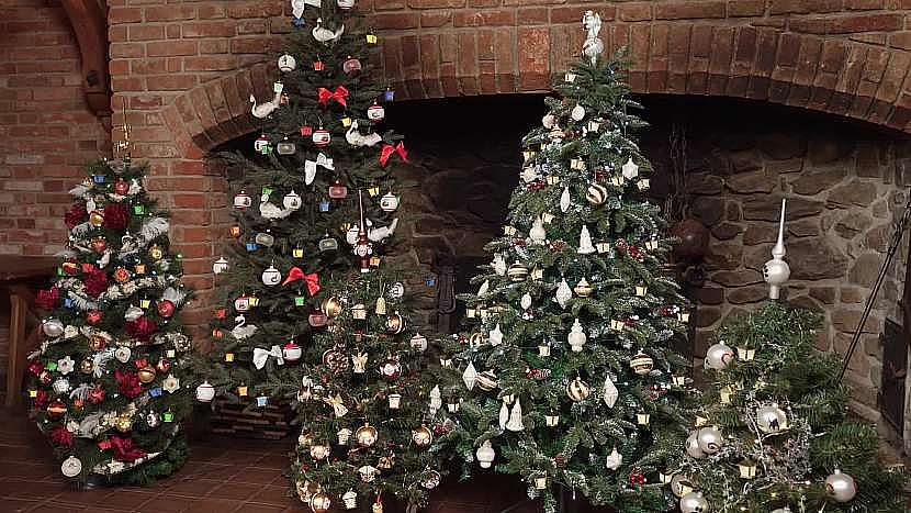 Několik ukázek dekorací a trendů vánočních ozdob