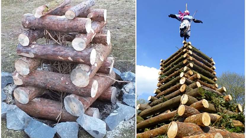 Bezpečná hranice na čarodějnice: upravíme hranici, aby vypadala čarodějnicky