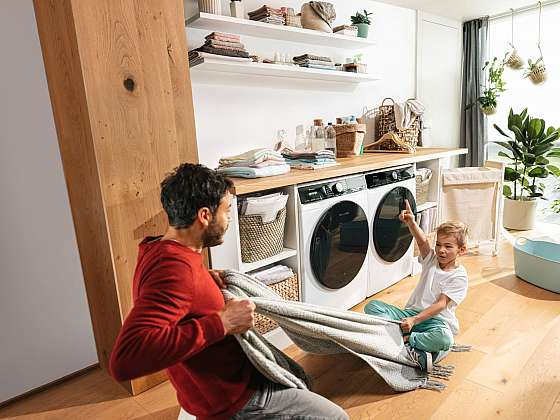 Sušička prádla usnadní život celé vaší rodině (Zdroj: Gorenje)