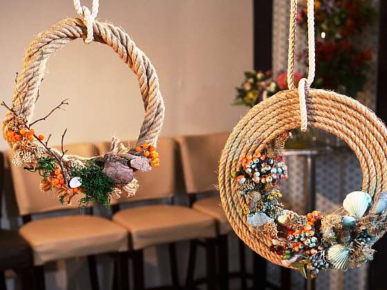 Na výrobu podzimní dekorace netradičně využijete provaz a přírodniny (Zdroj: Archiv FTV Prima, se svolením FTV Prima)