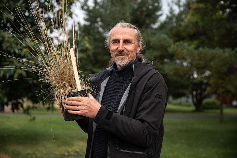 RNDr. Vlastik Rybka, Ph.D., odborný garant projektu Vracíme do přírody z Botanické zahrady Praha