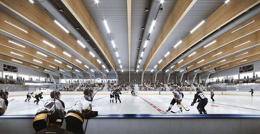 Nový hokejový stadion v Česku vznikne podle návrhu hokejistů z NHL