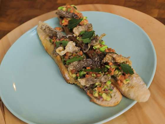 Ceviche z lososa vás ohromí gejzírem chutí a vůní (Zdroj: Prima DOMA MEDIA, s.r.o.)