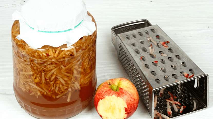Recept na domácí jablečný ocet