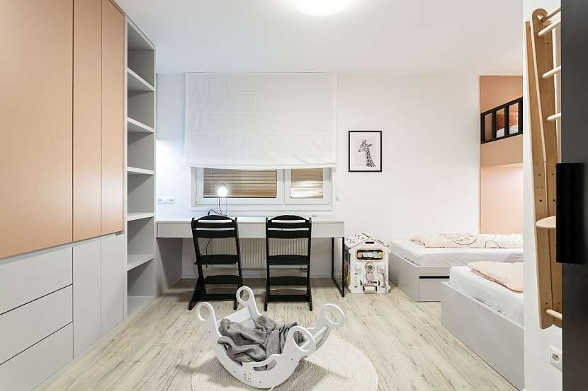 Eva si přála především pořádný dětský pokoj