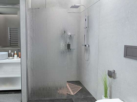 Sprchový kout se vejde i do malého prostoru (Zdroj: WellMall)