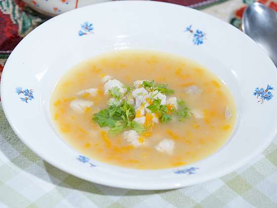 Rybí polévka z filé je jemná a bez jediné kostičky (Archiv FTV Prima, se svolením FTV Prima)