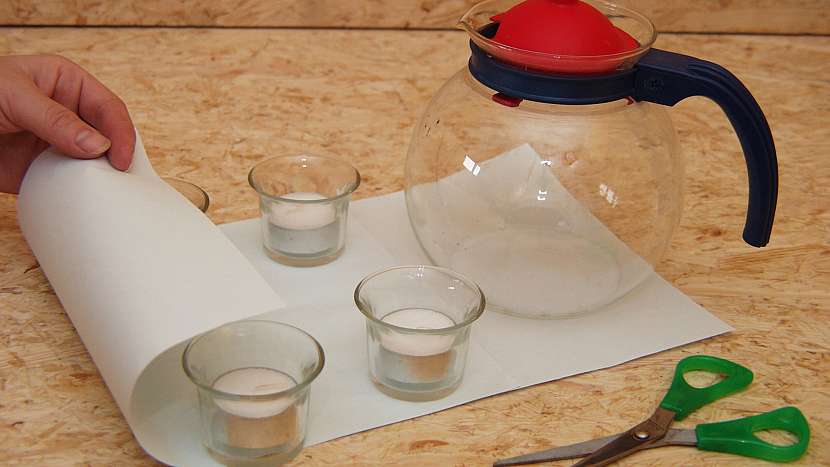 Stojánek na svíčky i ohříváček na čaj: zvolíme velikost stojánku