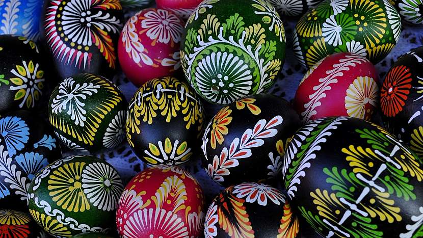 Nejkrásnější kraslice: vejce zdobená pomocí vosku