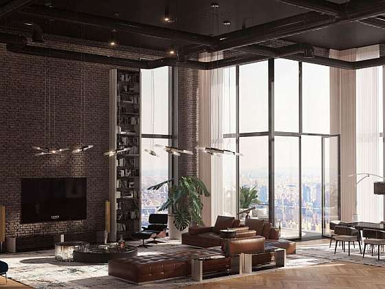 Stylový loft s newyorskou atmosférou