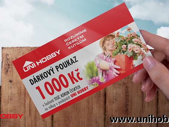 Otevřít článek/video: Soutěž z Receptáře: Vyhrajte dárkový poukaz UNI HOBBY