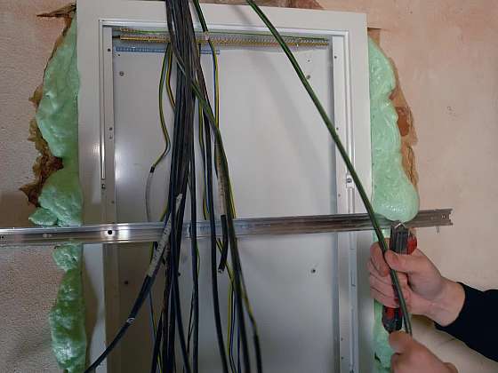 Proběhla instalace elektro rozvaděče technikem od partnera ELKOV elektro