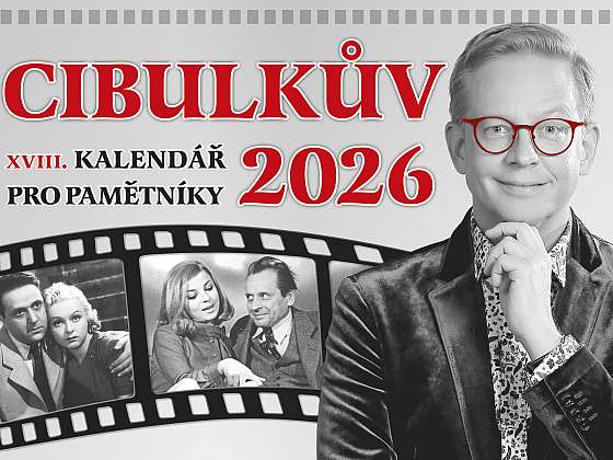 Aleš Cibulka představuje 18. CIBULKŮV KALENDÁŘ PRO PAMĚTNÍKY. Tentokrát s herečkou Libuší Švormovou
