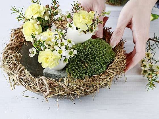 Květinářka radí: Nebojte se vyrobit si svou vlastní velikonoční dekoraci