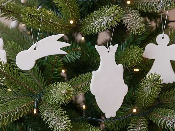 Výroba vánočních ozdob z jedlé sody