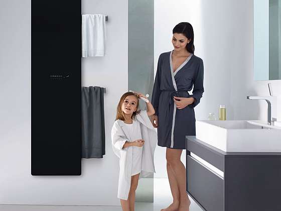 otevřít: Nový koupelnový radiátor - splněný sen o rychle vyhřáté a uklizené koupelně
