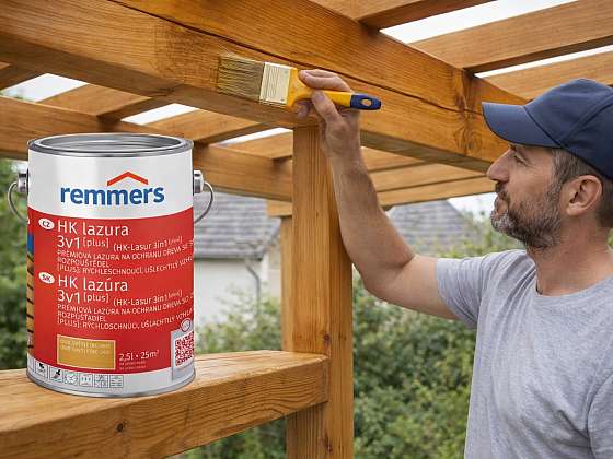 Otevřít článek/video: Soutěž z Libovek: Vyhrajte lazuru Remmers v barvě dle výběru