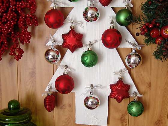 Vyrobte si alternativní vánoční stromeček