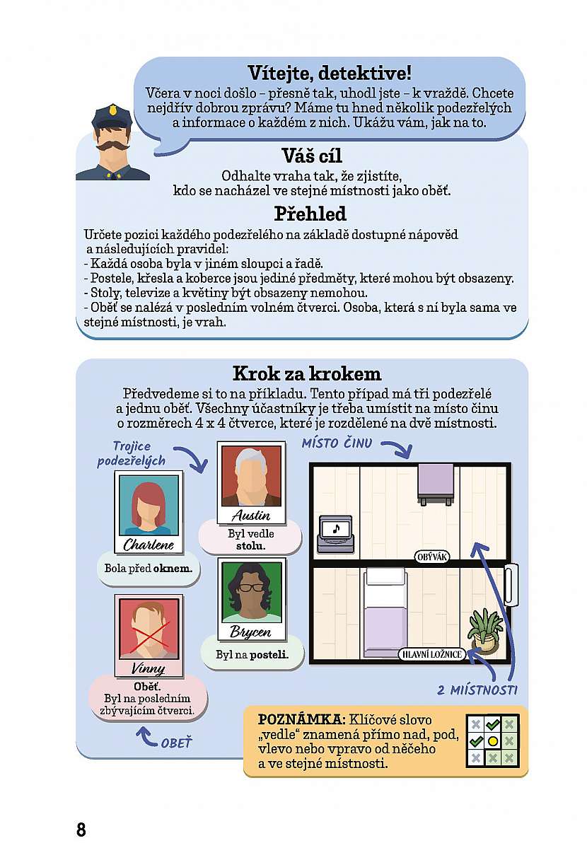 Když se logické hádanky spojí s krimi příběhem