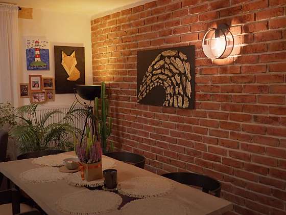 Elegantní obraz z kůry stromu