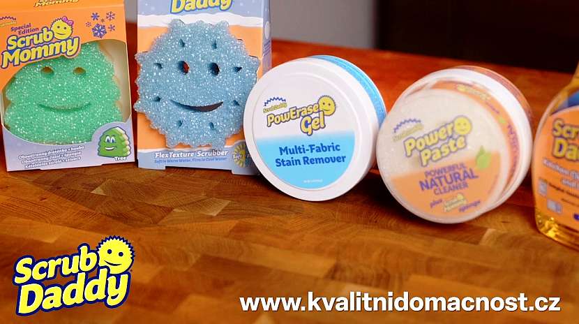 Deset vylosovaných výherců získá balíček produktů Scrub Daddy