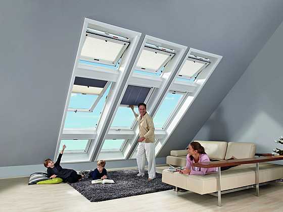otevřít: Designo - nová generace střešních oken