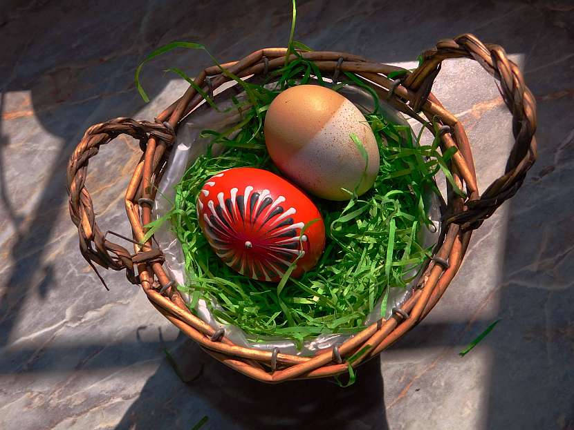 Velikonoční rarita z Pelhřimova (Zdroj: Agentura Dobrý den Pelhřimov)