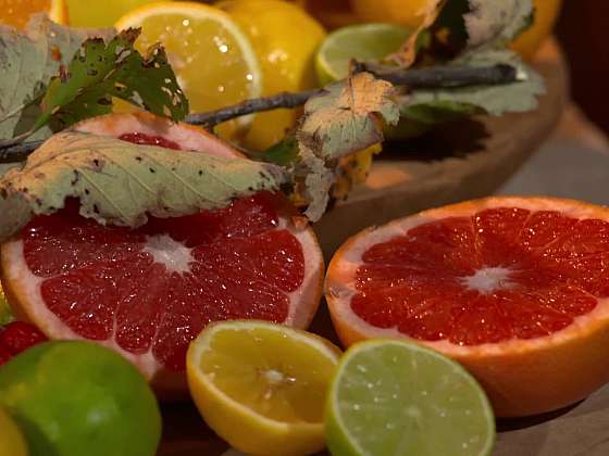 Citrusy – pomáhají proti depresi + sirup proti nachlazení