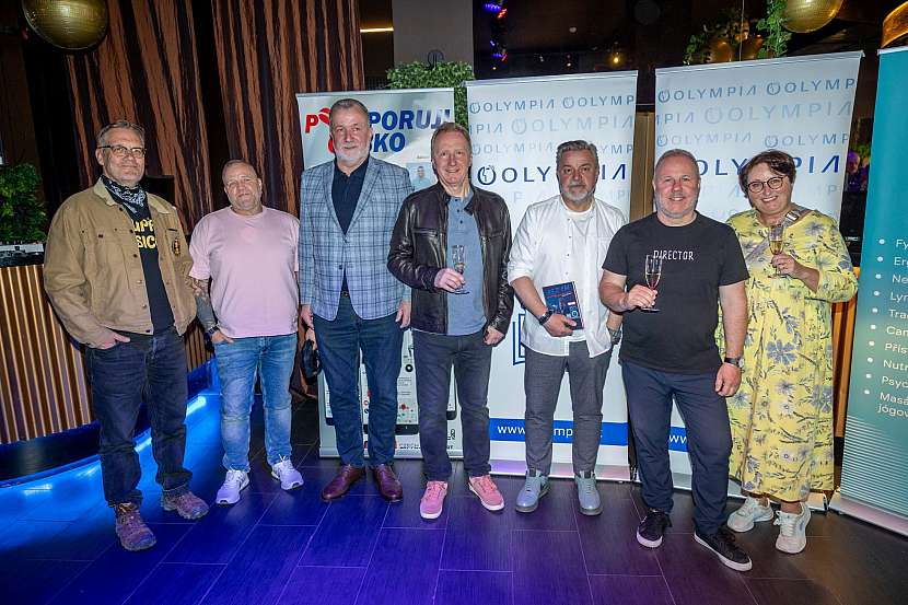 Mezi kmotry byli i Martin Hrdinka, Miloš Pokorný nebo David Matásek