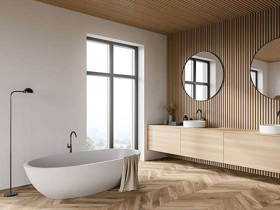 Dřevo v koupelně – jde o dobrou volbu?