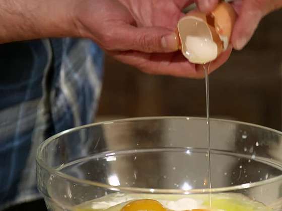 Přidání vejce