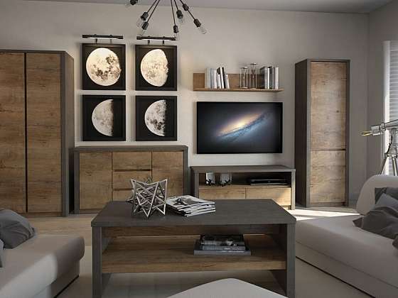 Inspirace pro obývací pokoj: Umístěte chytře sedačku i zbylý nábytek