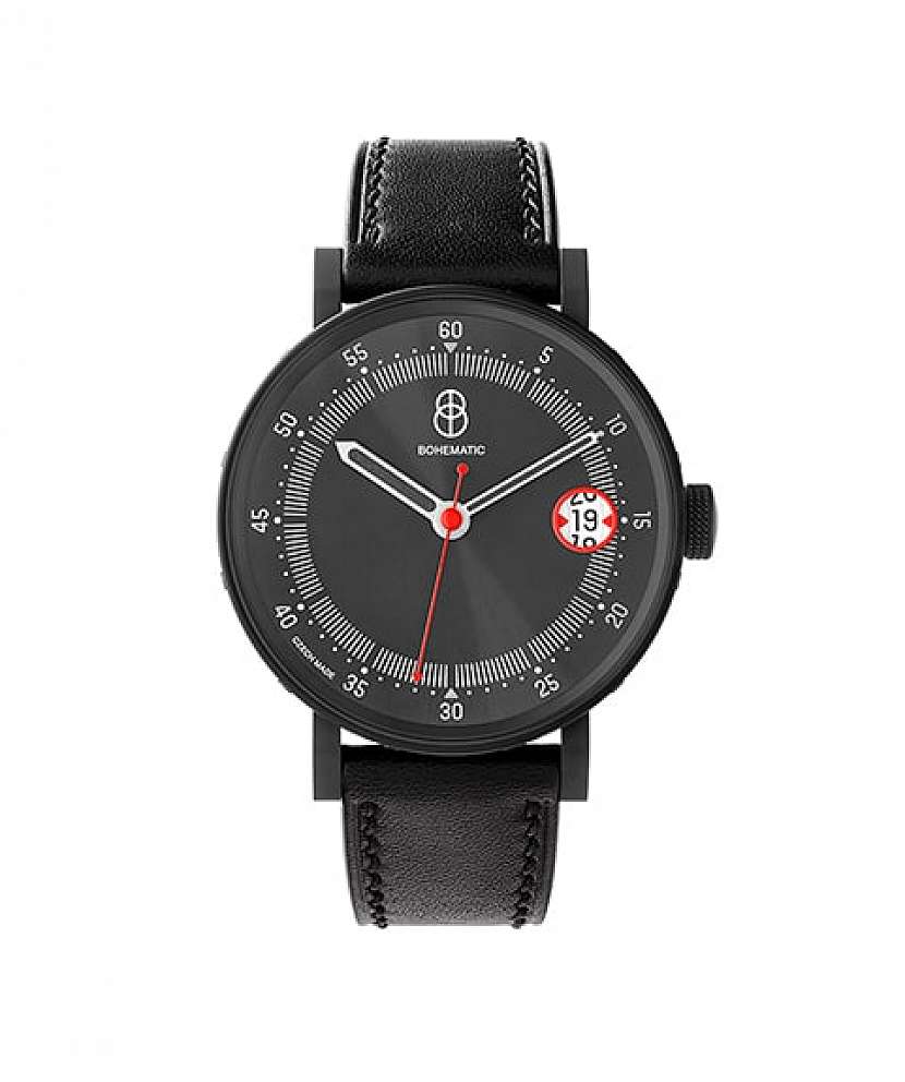 První model hodinek série GRAPHIC, která připomíná to nejlepší z historie i současnosti českého grafického designu, vzdává poctu Ladislavu Sutnarovi