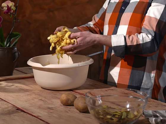 Jak skvěle využít slupky od brambor?