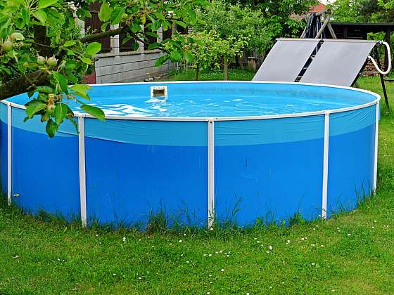Miniaturní bazény k domu do zahrady