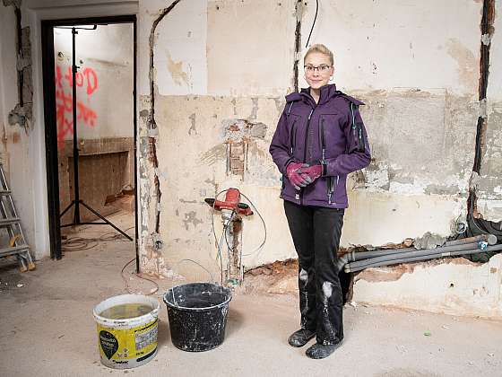 Otevřít článek/video: Rekonstrukci domu zvládnou i ženské ruce