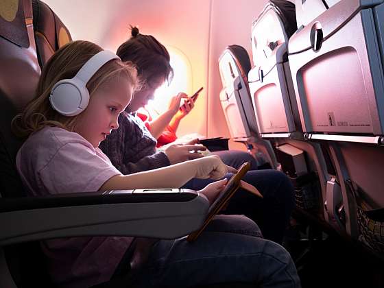 otevřít: Přinášíme tipy pro klidnější a pohodovější létání s dětmi