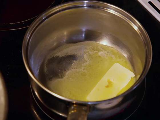 Rozpuštění másla
